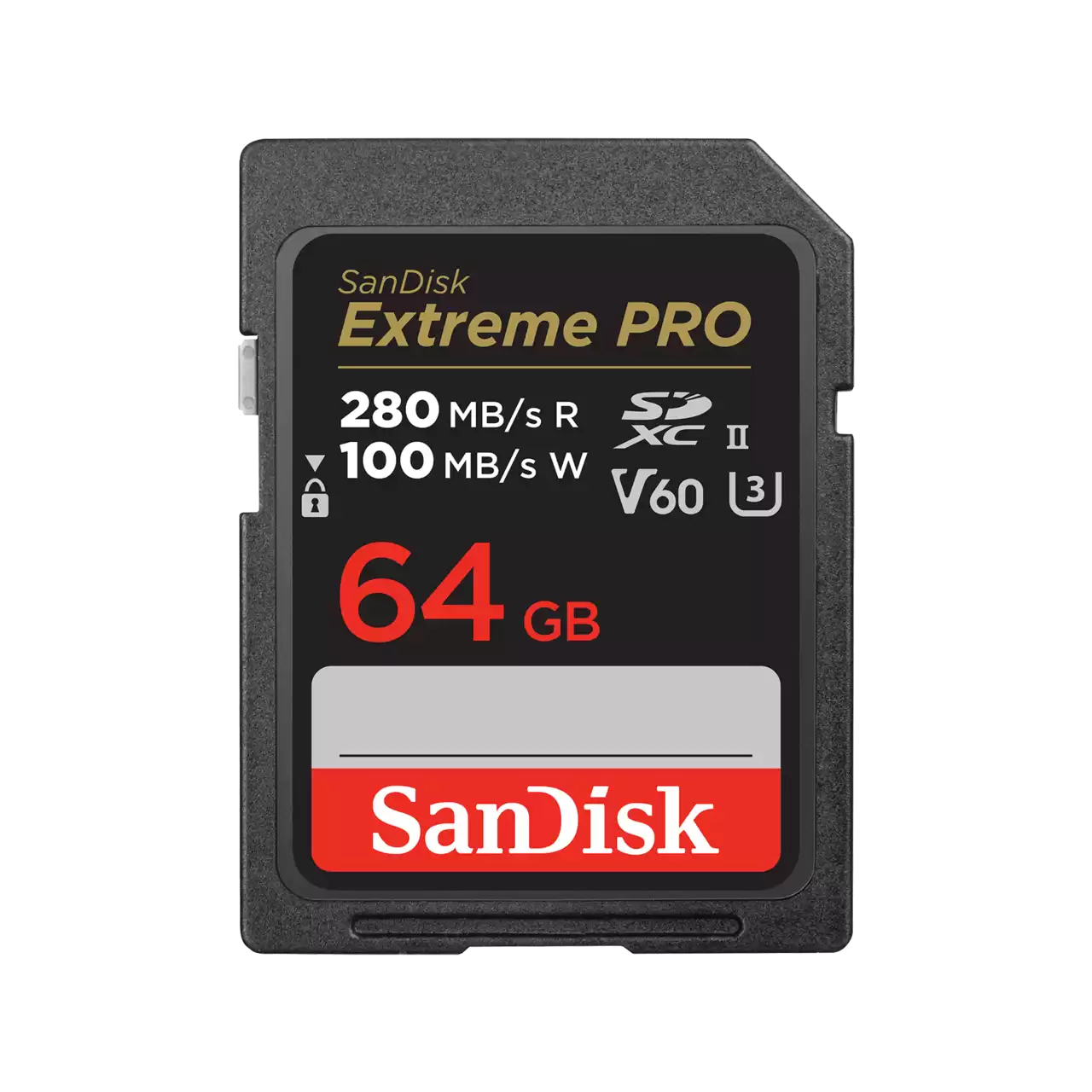 SanDisk Extreme PRO SDXC™ UHS-II SD Card - 64GB