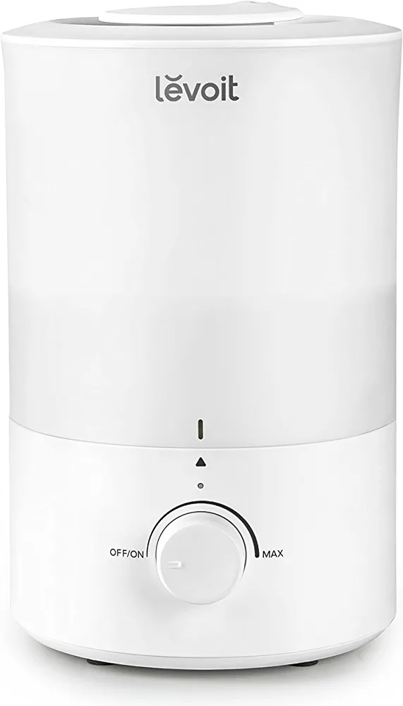 LEVOIT Humidifiers for Bedroom Large Room, 3L Cool Mist Top Fill Oil Diffuser for Baby Nursery and Plants, 360° Nozzle, Quiet Rapid Ultrasonic Humidification for Home Whole House,