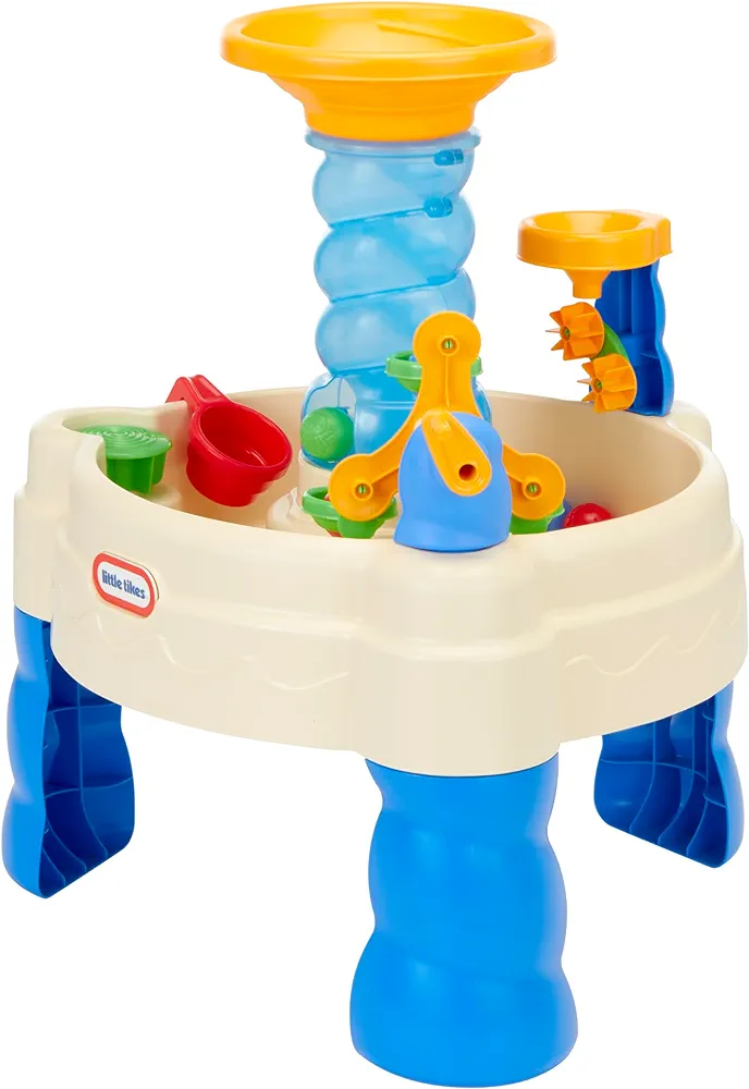 Little Tikes Spiralin' Seas Waterpark Play Table, Multicolor : Toys & Games