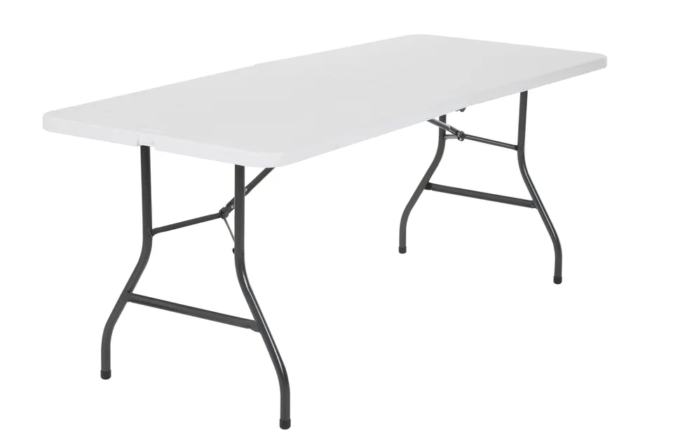 Cosco 14678WSL -6' Centerfold Table, White | eBay