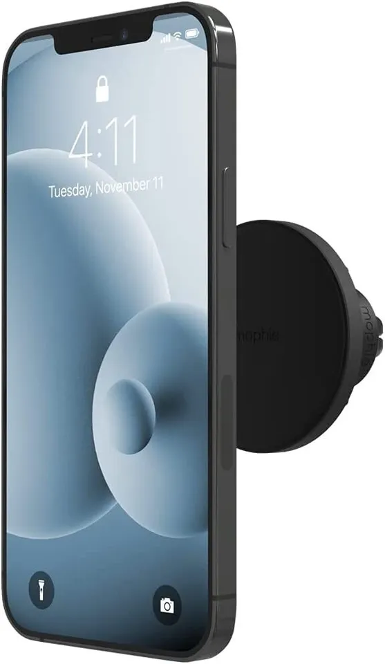 mophie Snap Vent Magnetic Car Mount compatible with Qi-Enabled Devices - Black | eBay