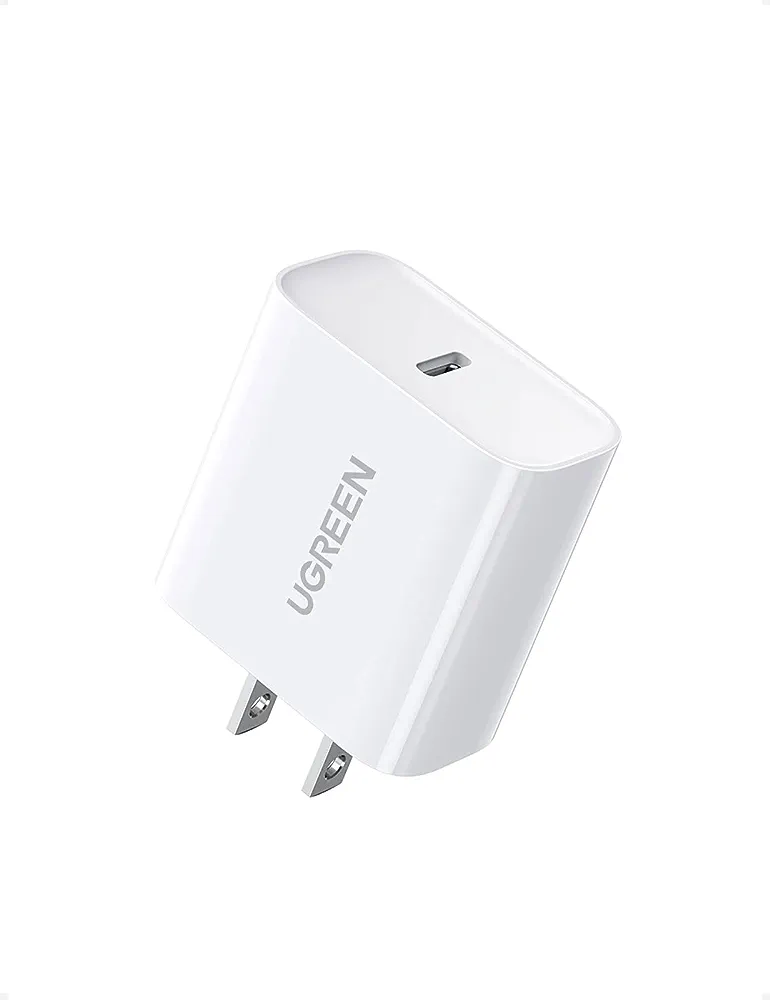 UGREEN 20W USB C Charger PD Fast Charger Block USB-C Wall Charger Power Adapter Compatible with iPhone 14/14 Pro Max/iPhone 13/12 Pro Max/SE/11, Pixel, Galaxy S23/S22/S21/S20/Note 10, iPad Mini/Pro : 