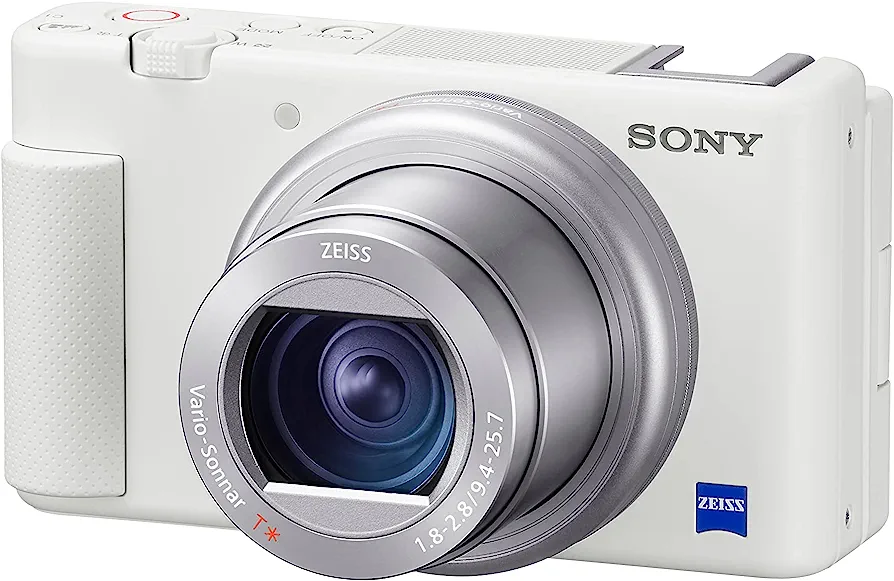 Amazon.com : Sony ZV-1 Digital Camera for Content Creators, Vlogging and YouTube with Flip Screen, Built-in Microphone, 4K HDR Video, Touchscreen Display, Live Video Streaming, Webcam, Compact : Electronics