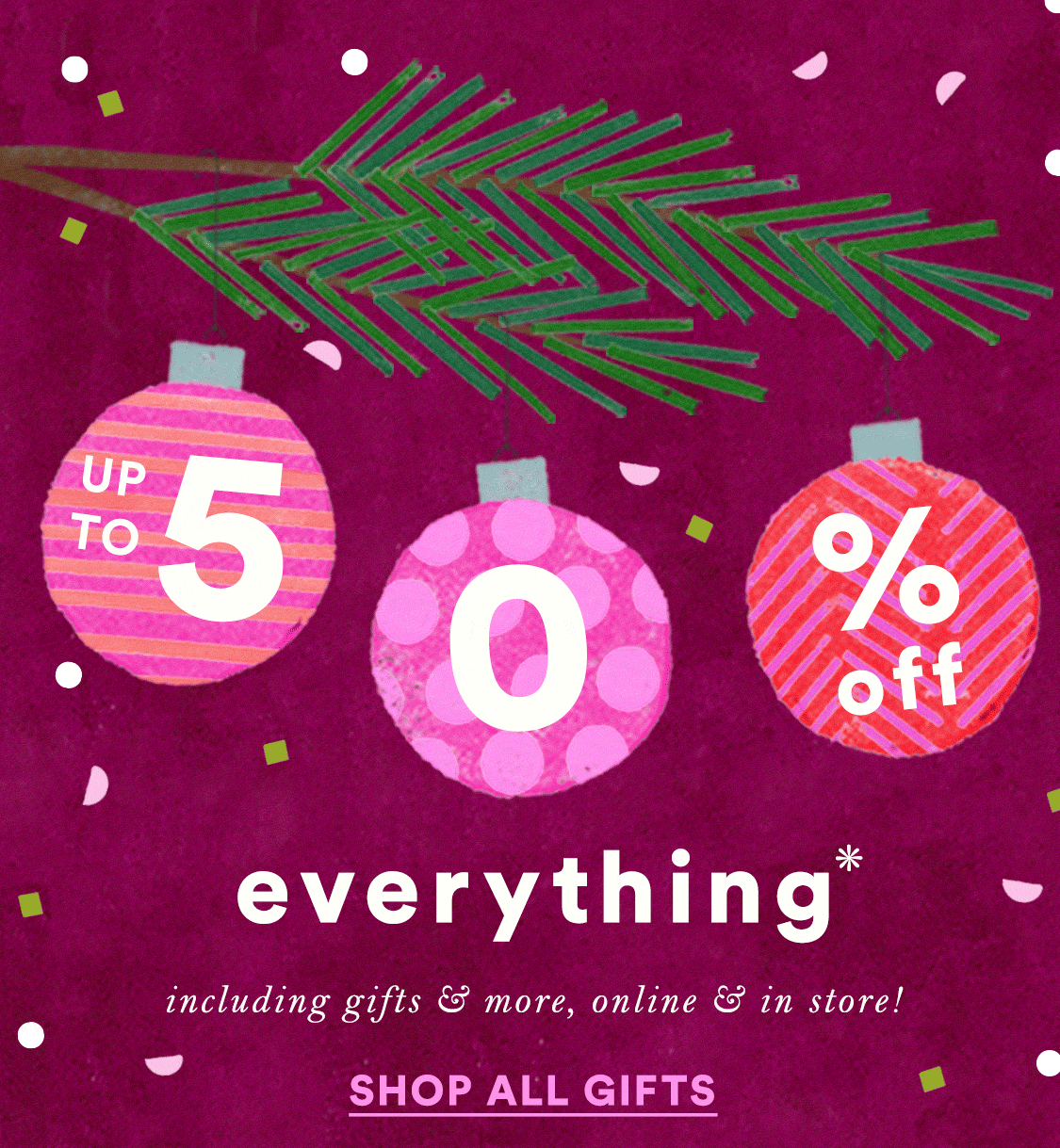 美妆5-7折，加入购物车后显示 Anthropologie - 美妆5-7折啦