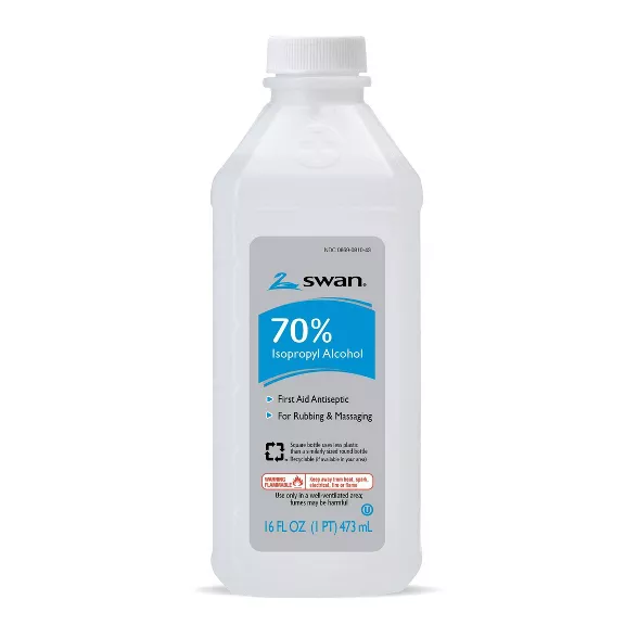 酒精Isopropyl 70% Alcohol - 16oz - Swan : Target