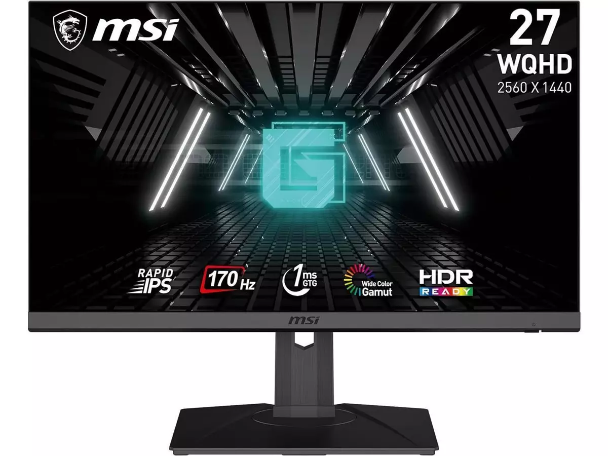 MSI 27" Gaming Monitor 1ms 170Hz (2560x1440) QHD Rapid IPS G-Sync HDR | eBay