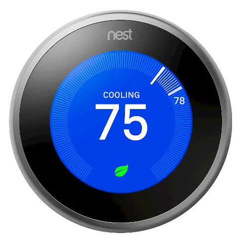 $144史低！Nest Thermostat 三代智能中央空调恒温控制器