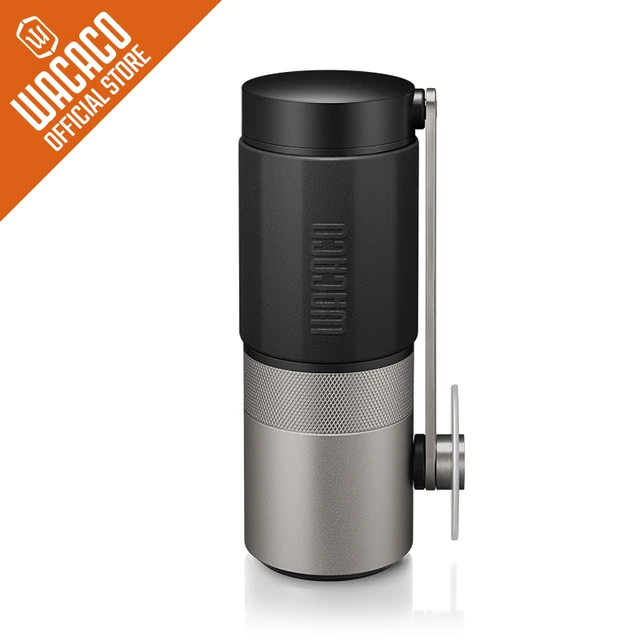 WACACO Exagrind, Portable Manual Coffee Grinder with Stainless Steel Conical Burr, Mini grinder