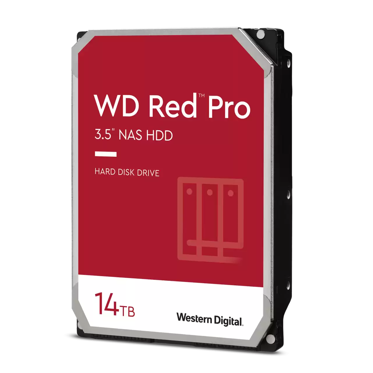 WD Red Pro 14TB NAS 机械硬盘 CMR 7200RPM 512MB