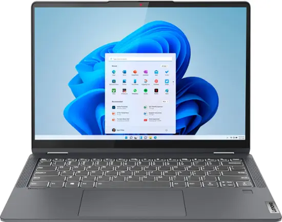 Lenovo Flex 5i 14" FHD Touchscreen 2-in-1 Laptop Intel Core i3-1215U with 8GB Memory Intel UHD Graphics 256GB SSD Storm Grey 82R700L4US - Best Buy