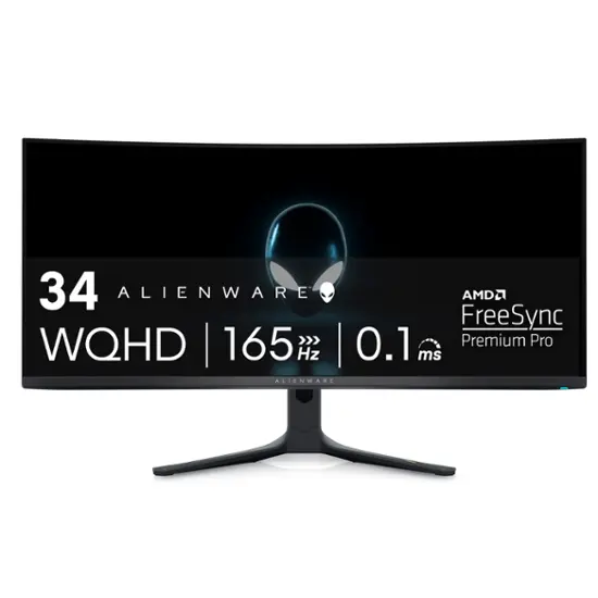 Alienware AW3423DWF 34" QD-OLED Curved 165Hz .1-ms Ultrawide FreeSync Gaming Monitor with HDR (HDMI,USB) Dark Side of the Moon AW3423DWF - Best Buy