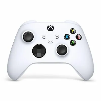 Microsoft QAS-00001 Xbox Wireless Controller, Robot White | eBay