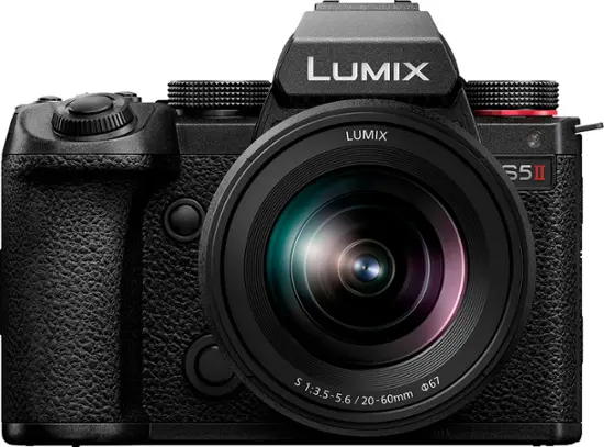 Panasonic LUMIX S5II Mirrorless Full Frame Camera with 20-60mm F3.5-5.6 L Mount Lens Black DC-S5M2KK - Best Buy