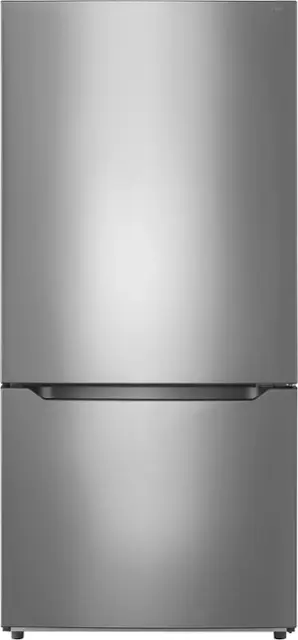 Insignia™ 18.6 Cu. Ft. Bottom Freezer Refrigerator with ENERGY STAR Certification Stainless Steel NS-RBM18SS0 - Best Buy