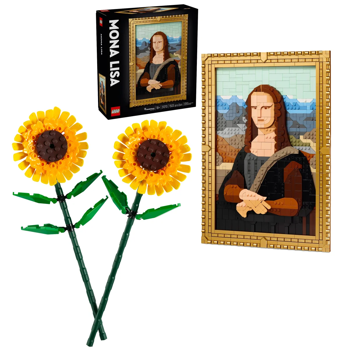 LEGO Mona Lisa and Sunflower Bundle | Costco 降价清仓