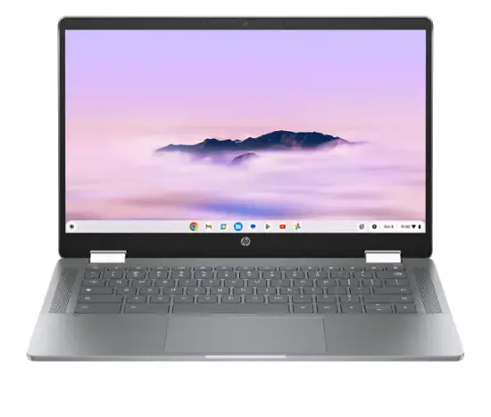 HP 14" 2-in-1 Full HD Touch-Screen Chromebook Plus Laptop with Google AI Intel Core i3 8GB Memory 256GB UFS Meteor Silver A4HB3UA#ABA - Best Buy