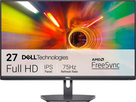 Dell S2721NX 27" IPS LED FHD FreeSync Monitor (HDMI) Black S2721NX - Best Buy