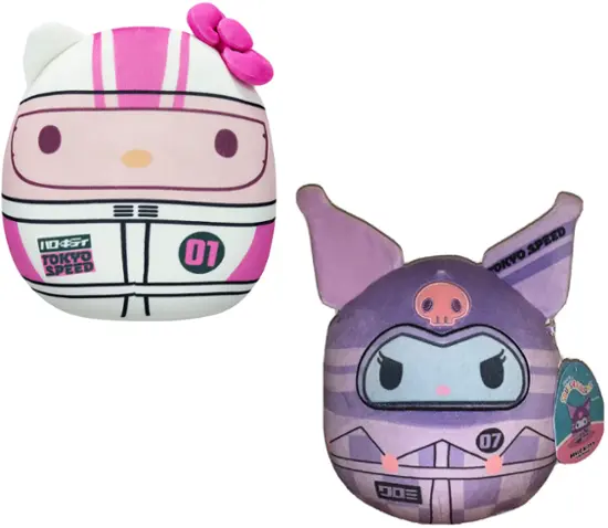 Jazwares Squishmallows Sanrio Tokyo Racer 8" Plush Styles May Vary SQSN00098 - Best Buy