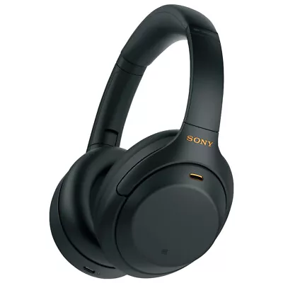 Sony WH1000XM4/B Premium Noise Cancelling Wireless Over-the-Ear Headphones | eBay