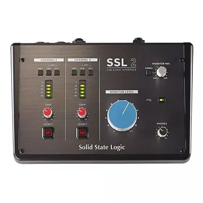 Solid State Logic SSL 2 USB Audio Interface with Legacy 4K Color Enhancement | eBay