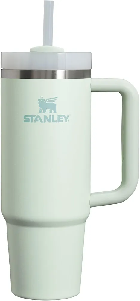 $26.25 Stanley Quencher H2.0 Tumbler with Handle and Straw 30 oz | Flowstate 3-Position Lid | Cup Holder Compatible for Travel | Insulated Stainless Steel Cup | BPA-Free | Mist