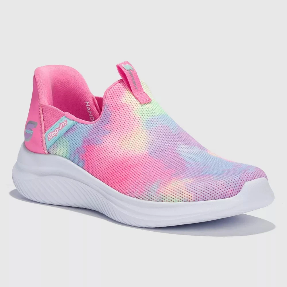 S Sport By Skechers Kids' Step-Ins Sneakers Tie Dye Slip On Cushioned | eBay